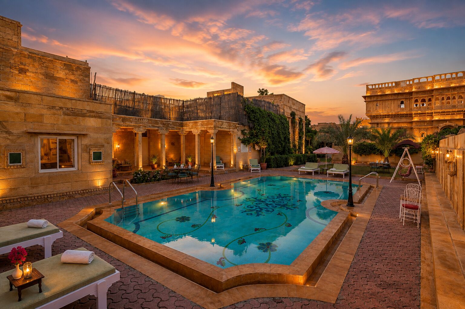 Outdoor pool
