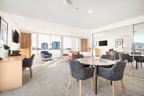 Signature Suite, 1 King Bed, Balcony (Sage Suite) | Premium bedding, pillowtop beds, in-room safe, desk