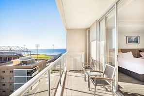 Executive-huone, 2 keskisuurta parisänkyä, parveke | Näkymä huoneesta