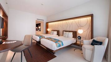 Malaga Superior | Minibar, in-room safe, individually decorated, individually furnished