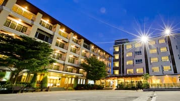 Front of property – evening/night