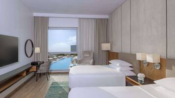 1 chambre, minibar, coffres-forts dans les chambres, bureau