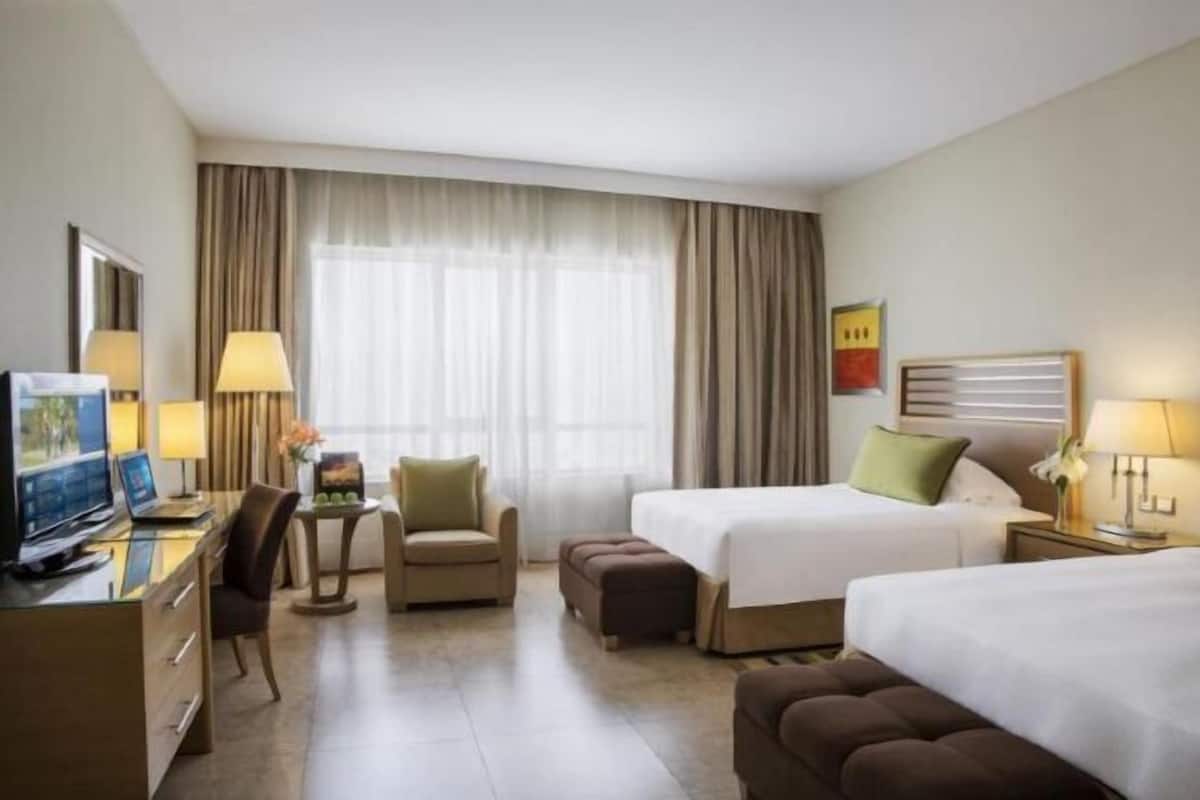 Down duvets, pillow-top beds, minibar, in-room safe