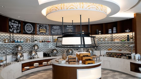 Daily buffet breakfast (AED 75 per person)