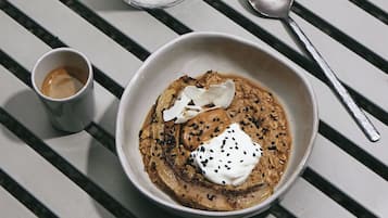 Daily buffet breakfast (EUR 25 per person)