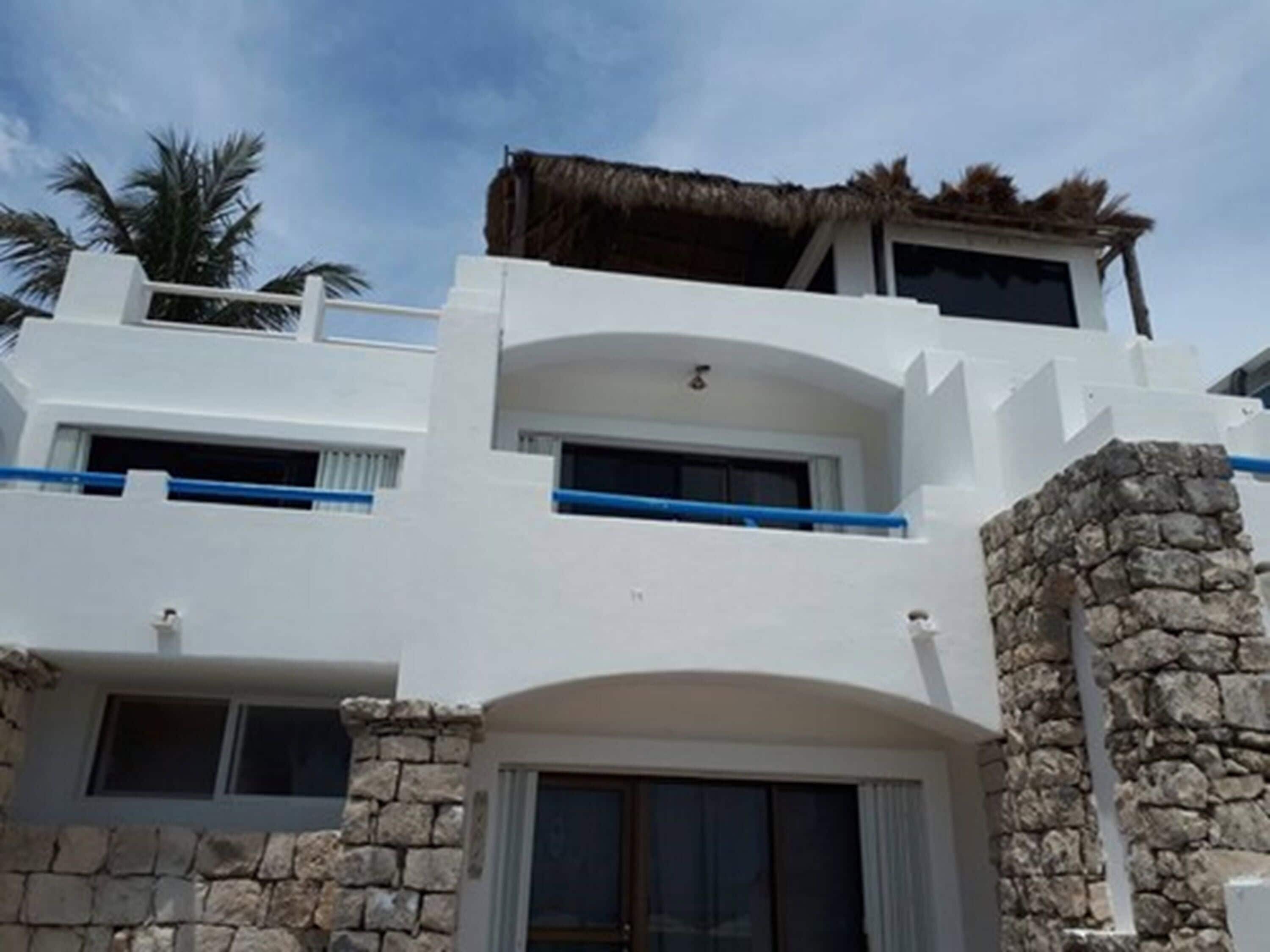 Voorkant van accommodatie