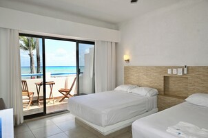 Minibar, caja de seguridad en la habitación y ropa de cama 