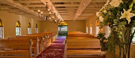 Indoor wedding