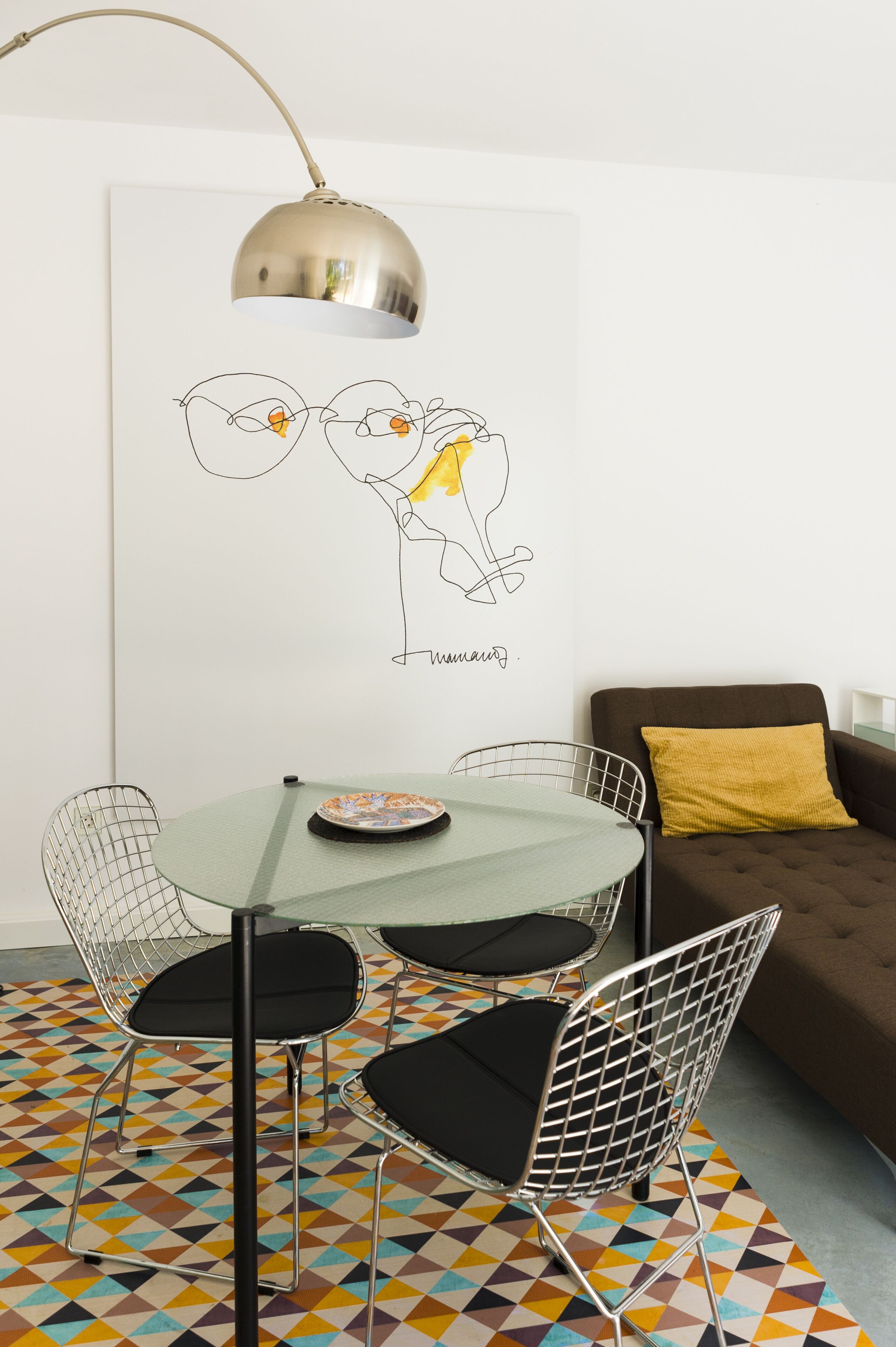 panoramic studio, 1 bedroom | living area