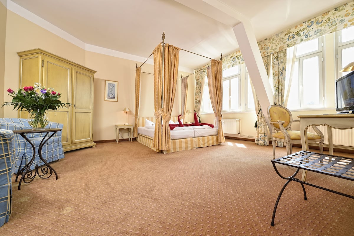 Junior suite | 1 slaapkamer, hypoallergeen beddengoed, een kluis op de kamer