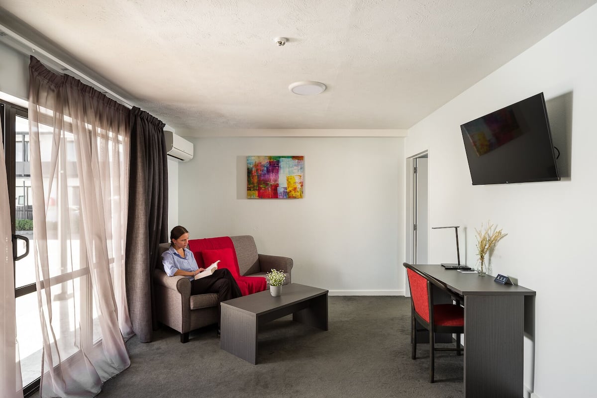 Appartement Deluxe, 1 chambre | Coin séjour