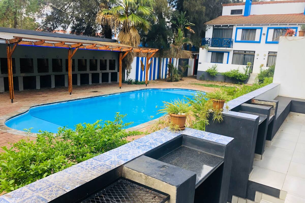 Appartement, 3 chambres, accès piscine, vue piscine | Terrasse/Patio