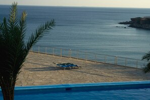 Udsigt fra overnatningsstedet