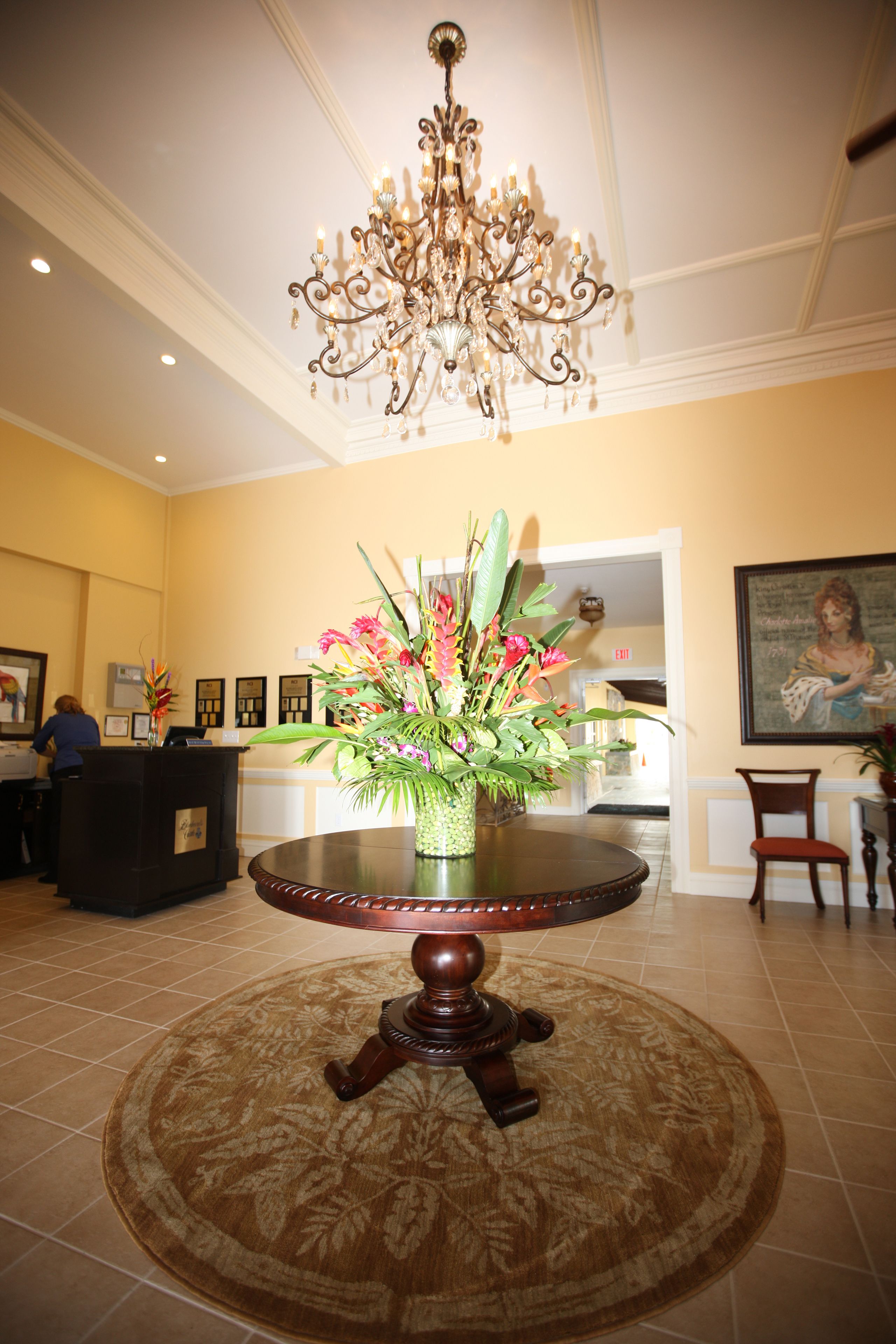 check-in/check-out kiosk