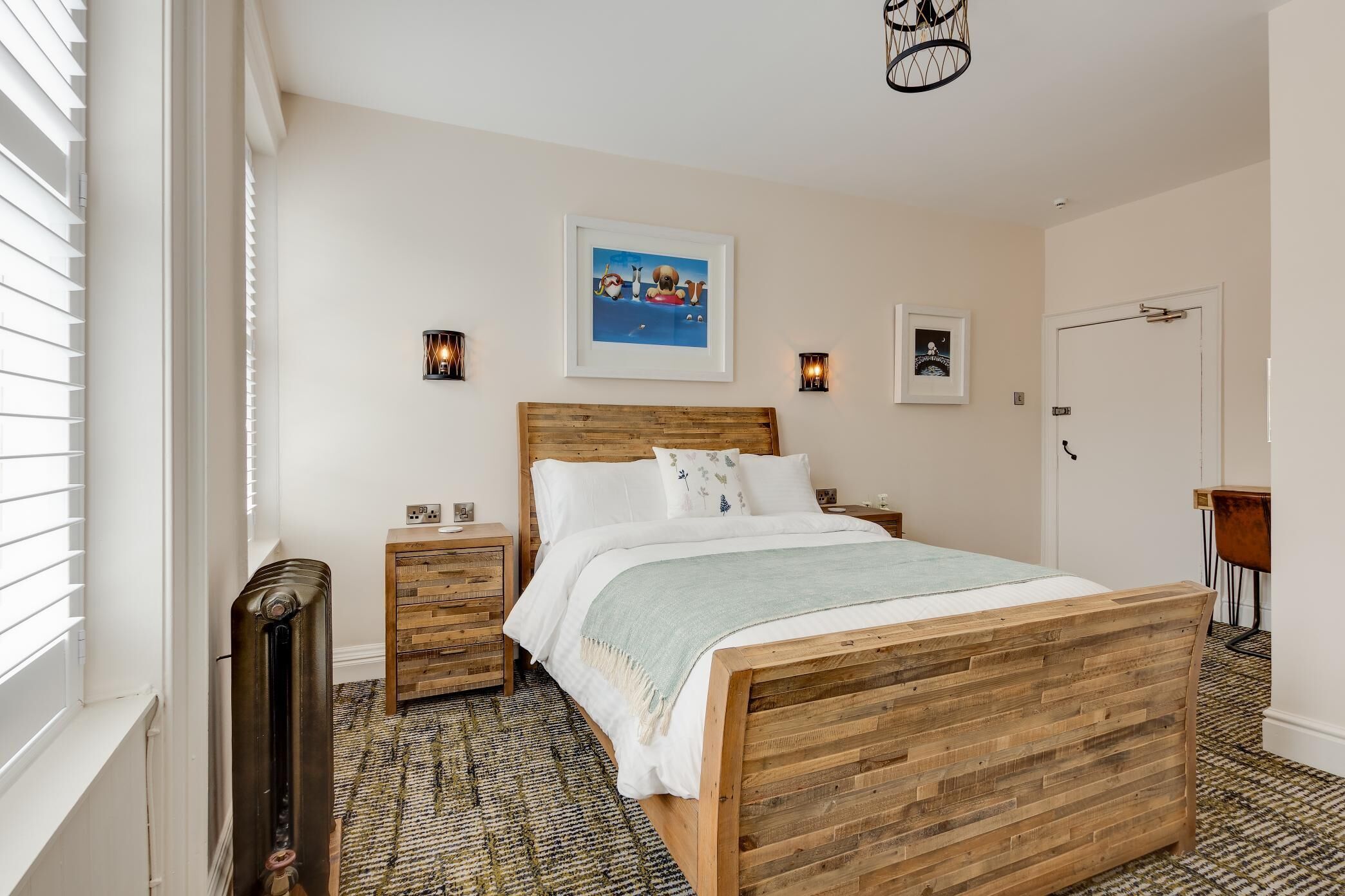 Double Room (Room 4 1st Floor Room only) | Individually decorated, iron/ironing board, Internet, bed sheets