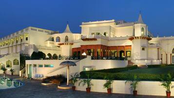 Front of property – evening/night