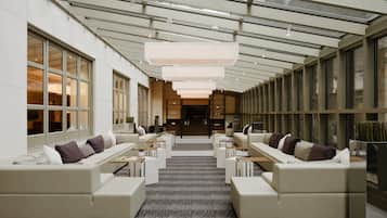 Sala de estar en el lobby