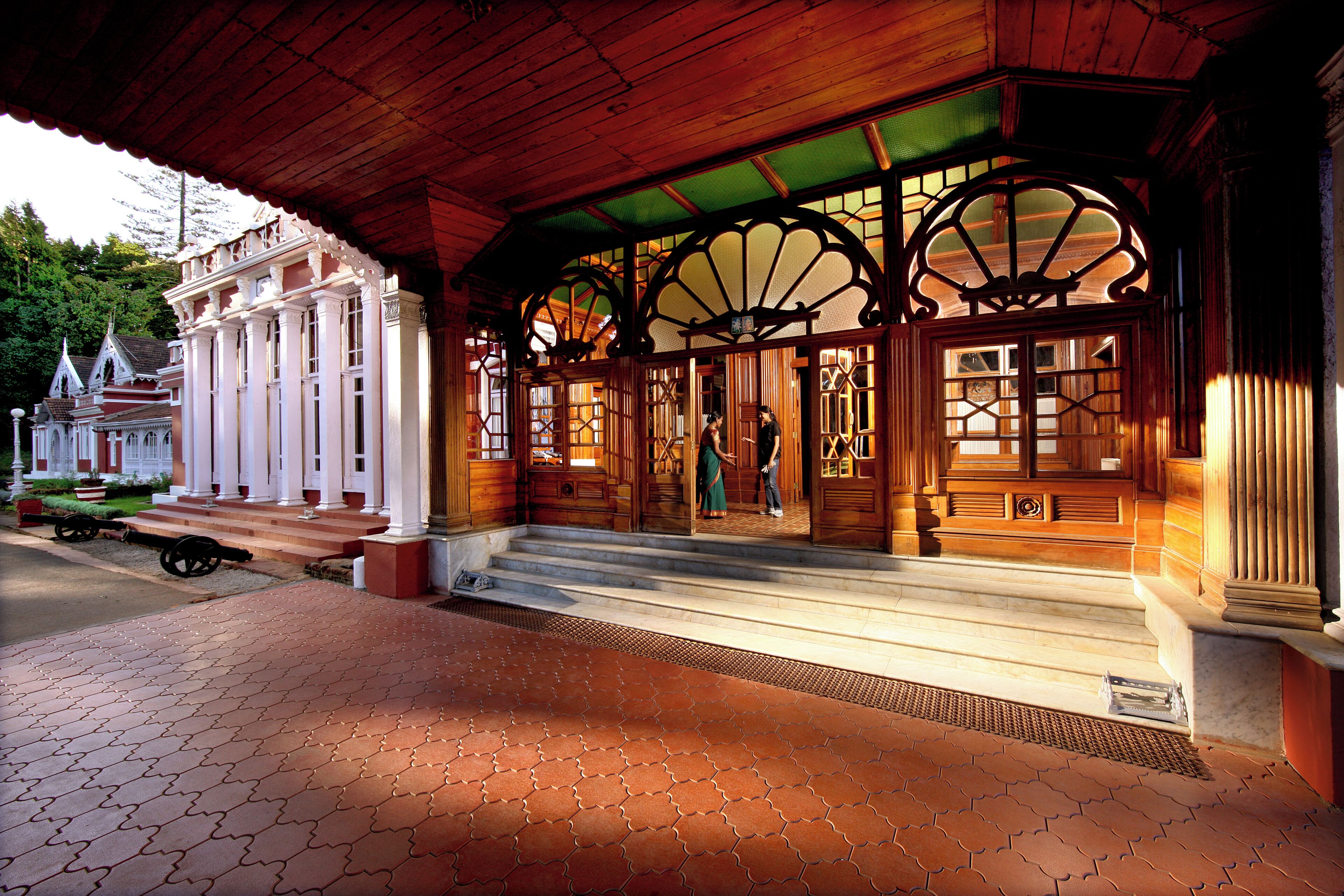 Entrada de la propiedad