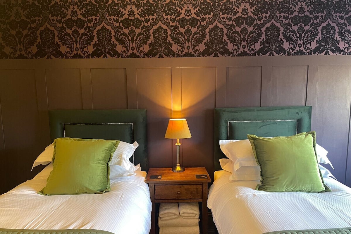 Standard Twin Room, Ensuite (Dog Friendly) | 1 bilik tidur, seterika/papan seterika, Wi-fi percuma