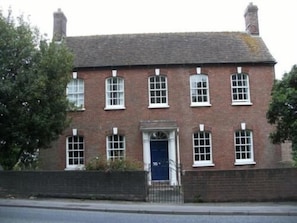 Façade de l’hébergement