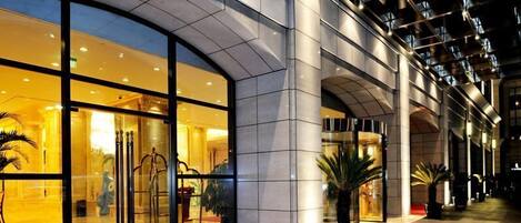 Façade de l’hébergement