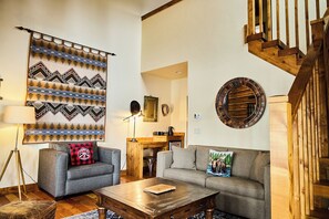 Chalet básico, 2 habitaciones | Ropa de cama hipoalergénica, wifi gratis y ropa de cama 