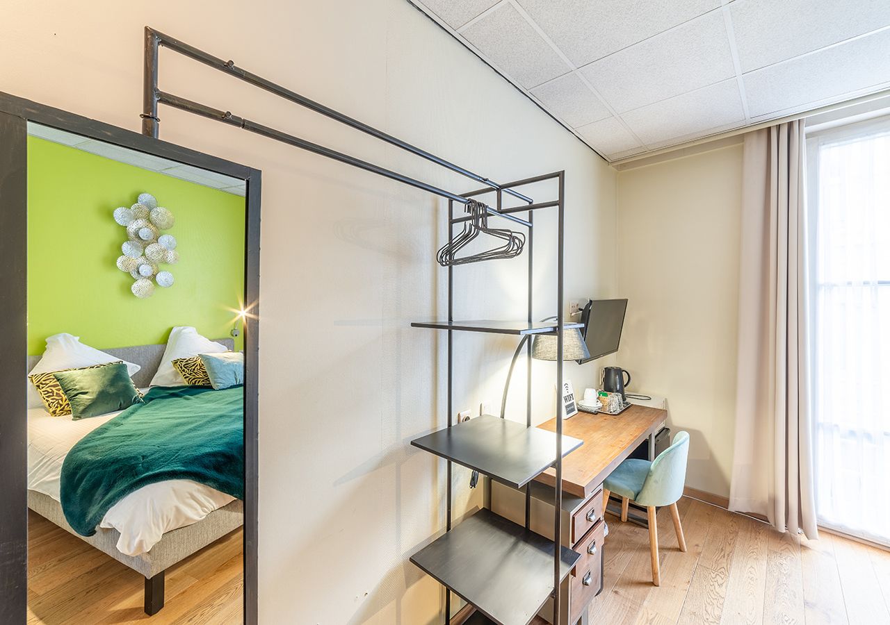 superior double room | in-room safe, desk, blackout curtains, iron/ironing board