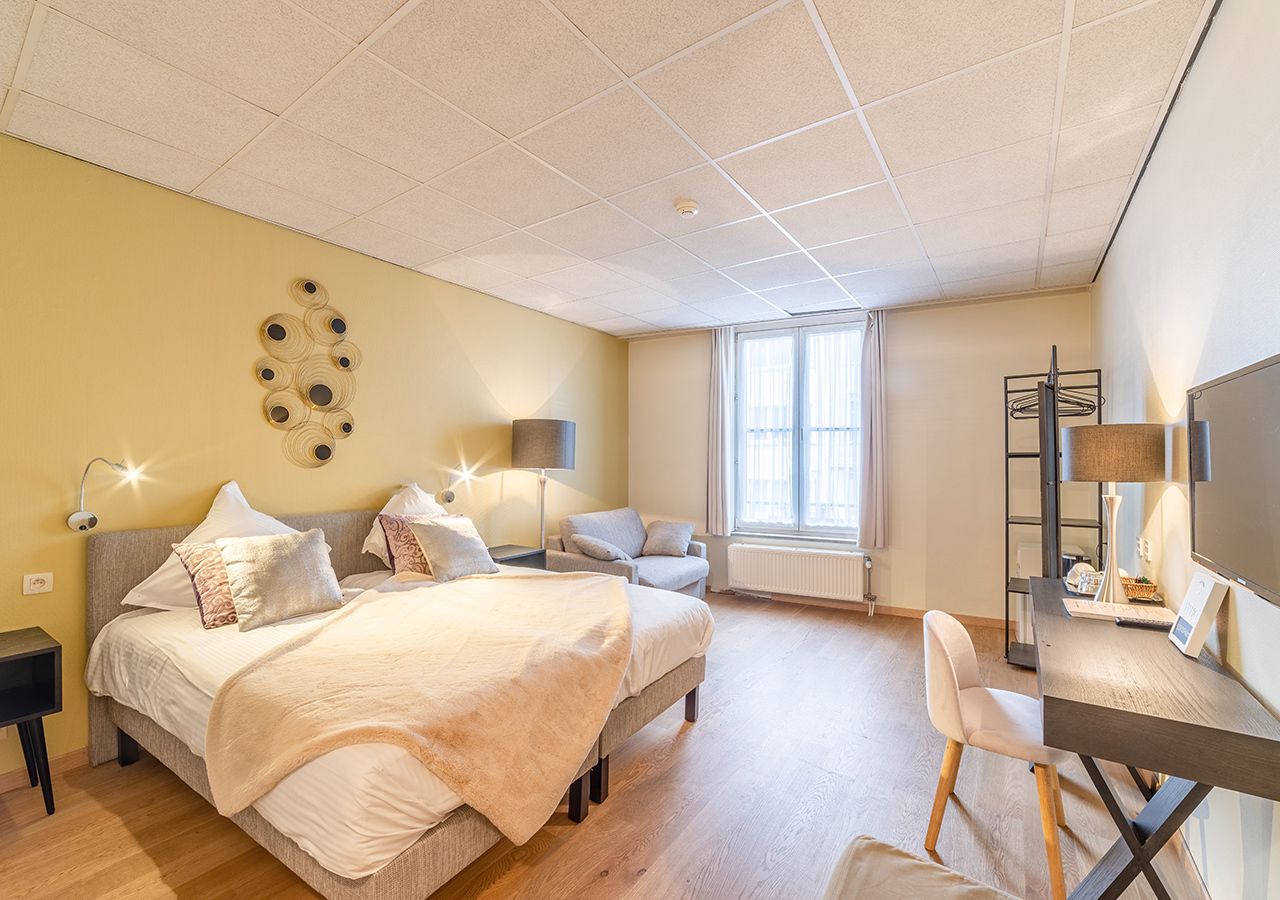 in-room safe, desk, blackout curtains, iron/ironing board