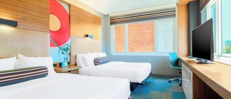 Literie hypoallergénique, surmatelas, coffres-forts dans les chambres