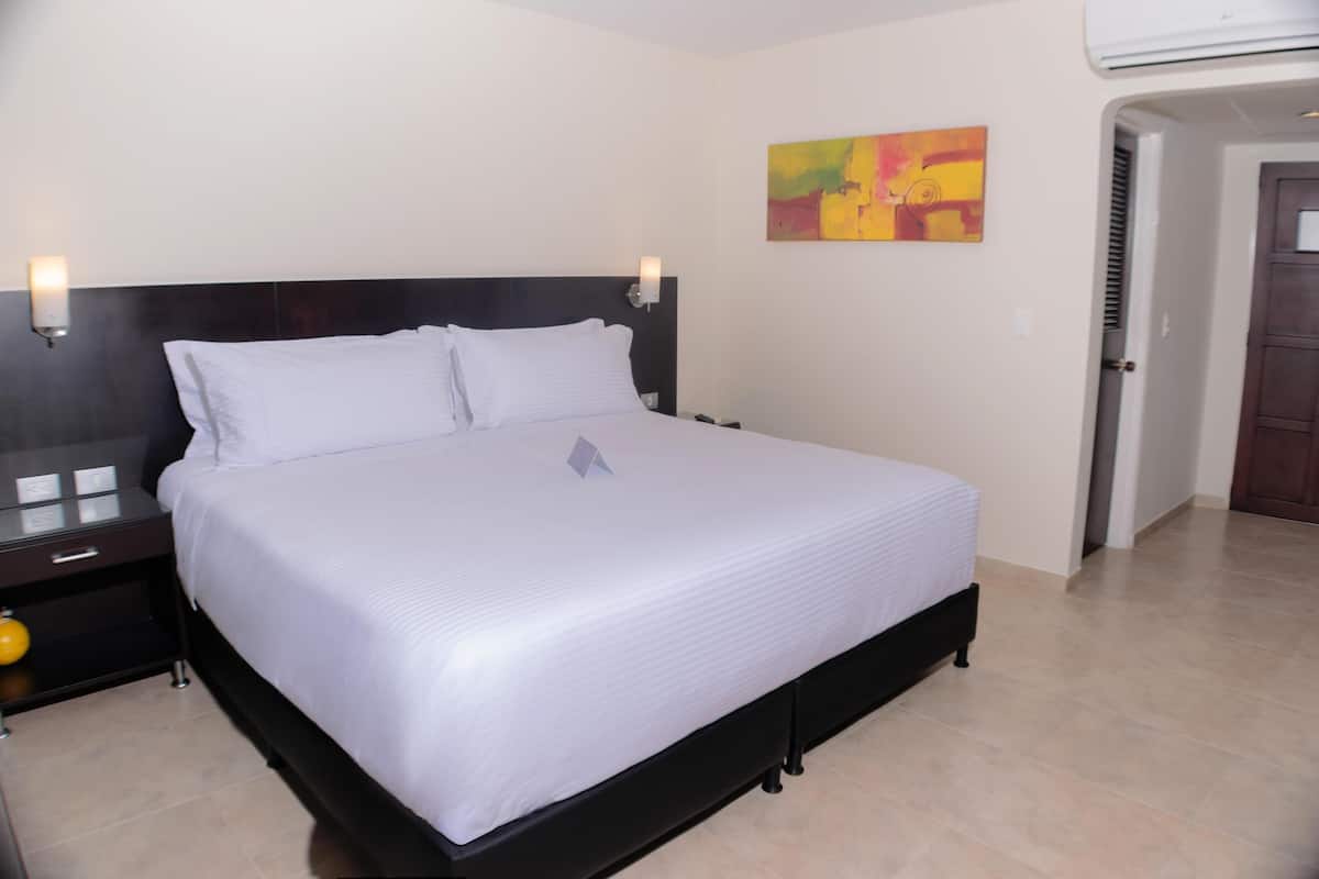 Minibar, in-room safe, desk, blackout curtains