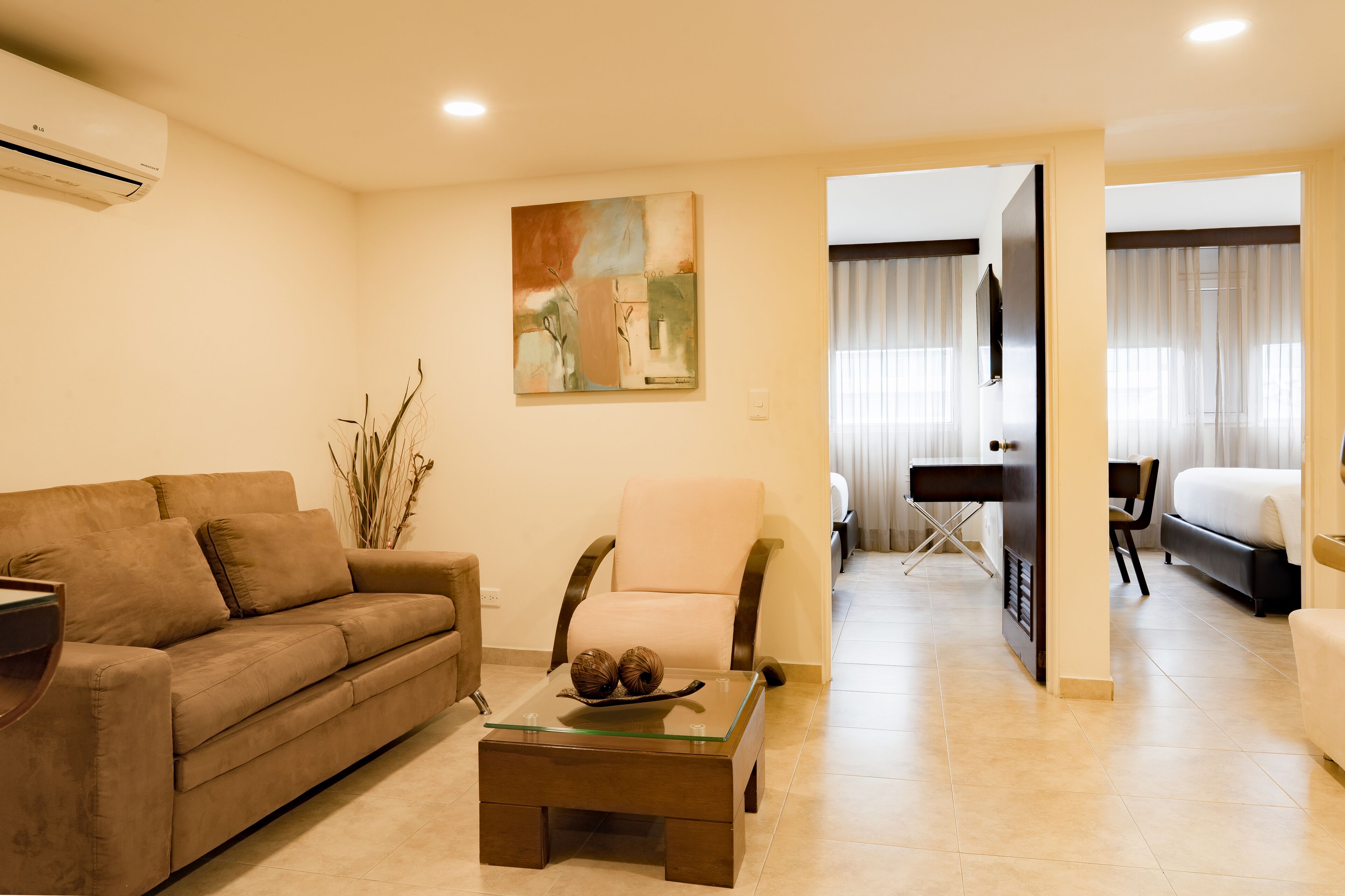 Senior Suite (4 personas) | Minibar, Zimmersafe, Schreibtisch, Verdunkelungsvorhänge