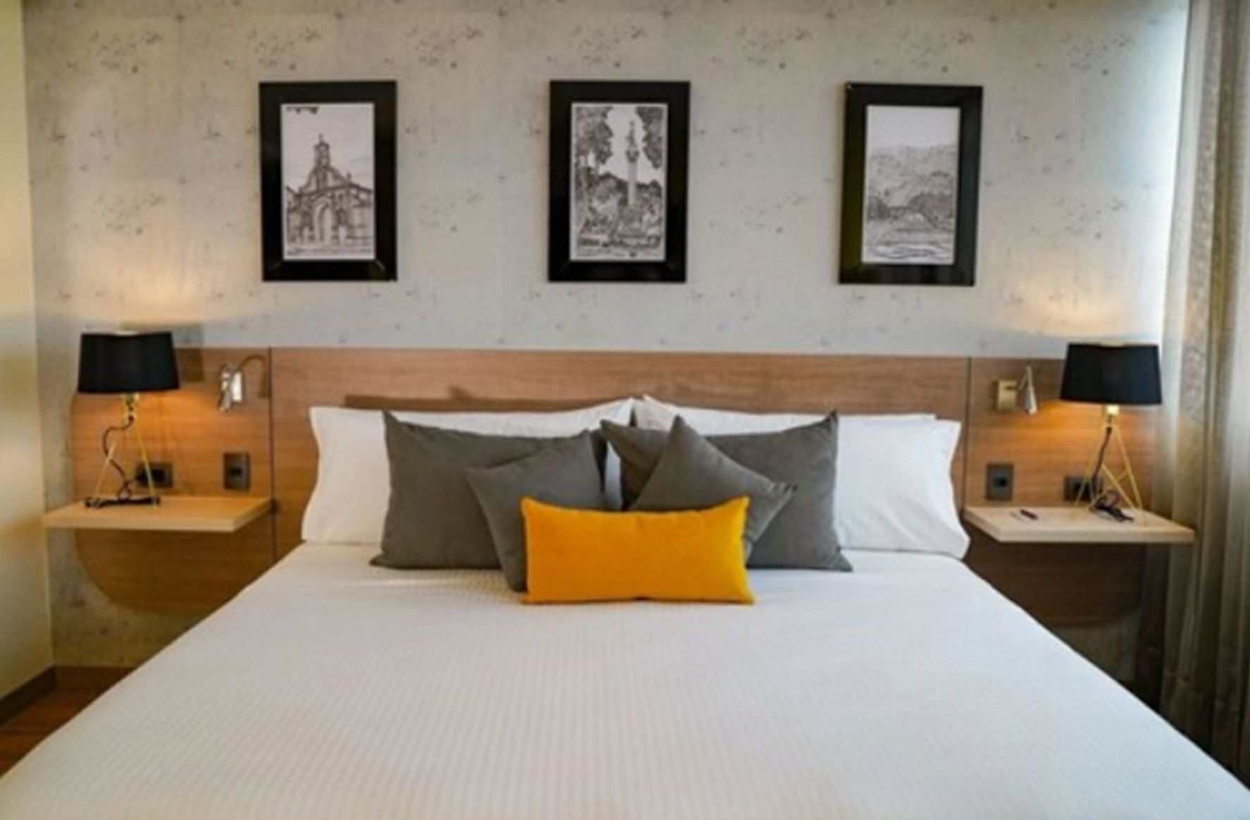 Minibar, in-room safe, desk, blackout curtains