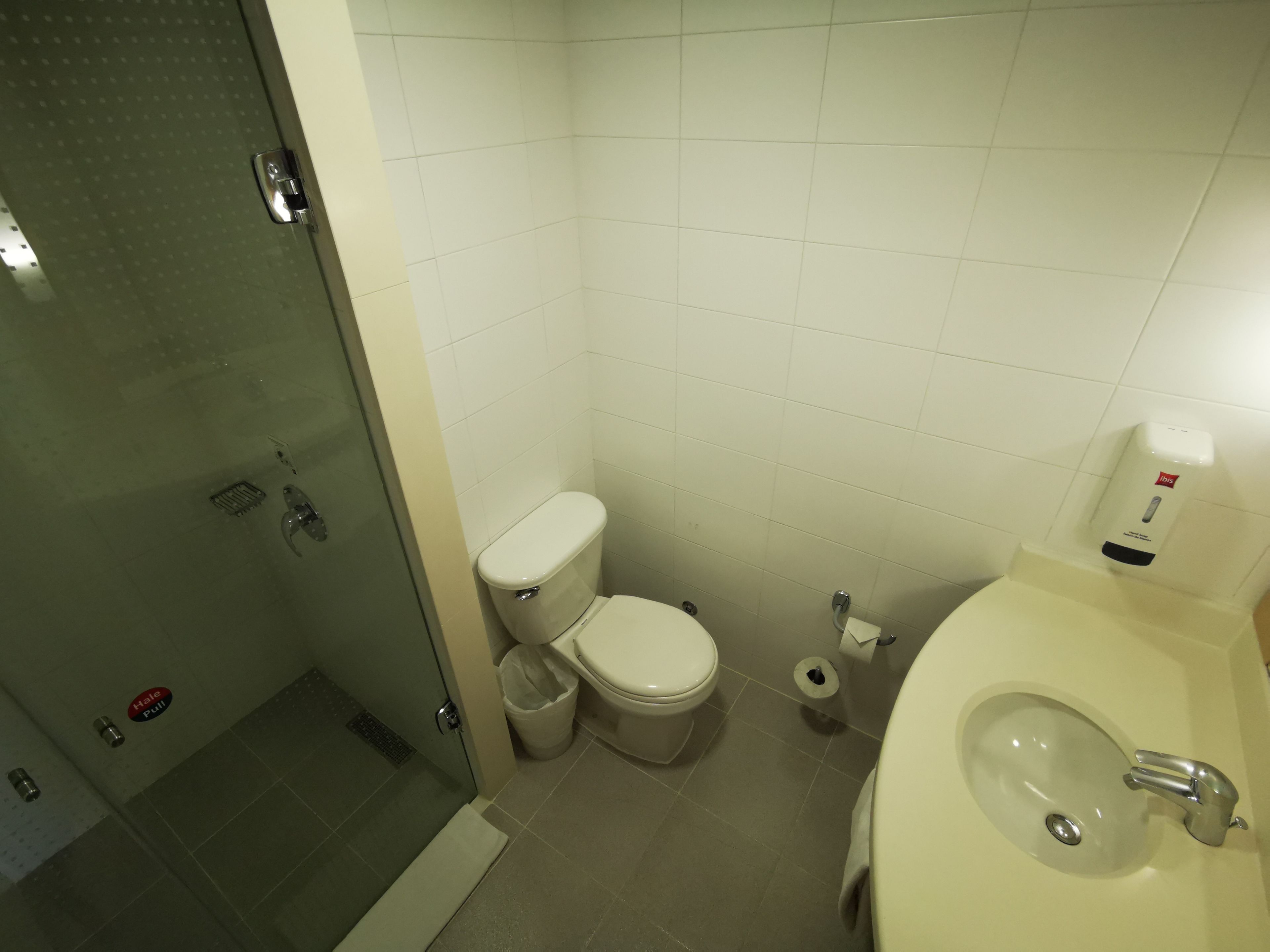 shower, eco-friendly toiletries, hair dryer, towels