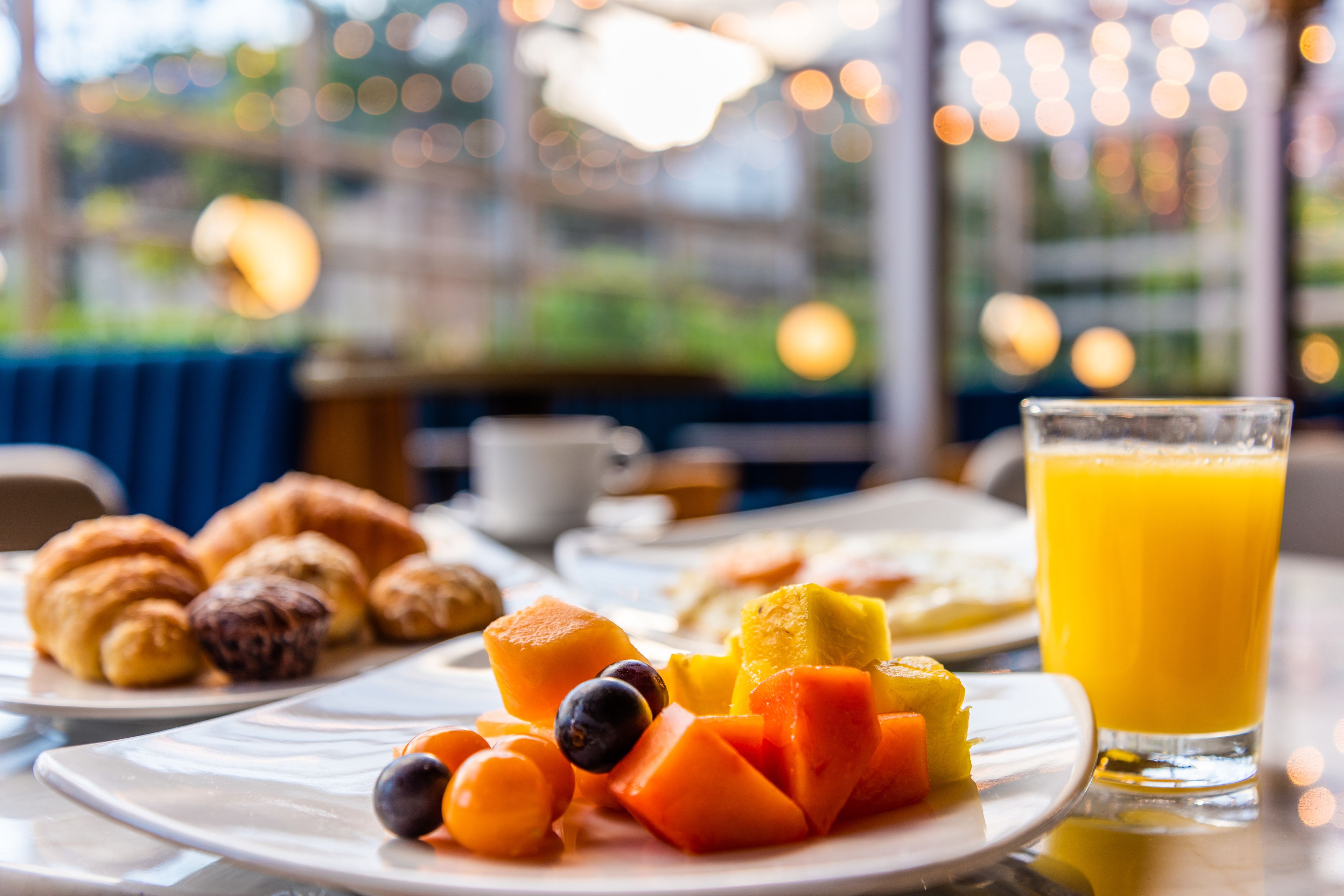 daily buffet breakfast (cop 39000 per person)