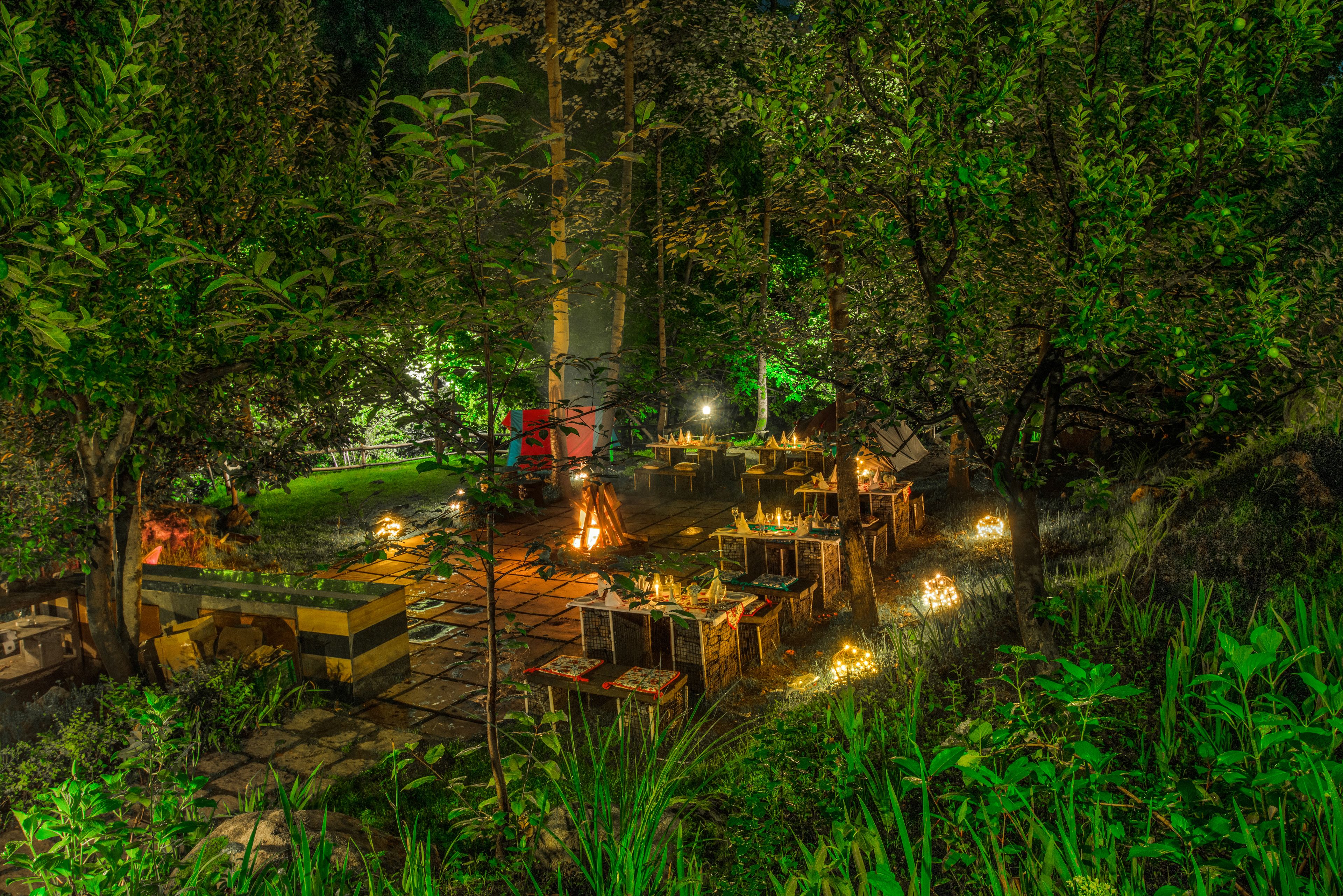 Restaurante al aire libre