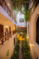 Majoituspaikan sisäänkäynti