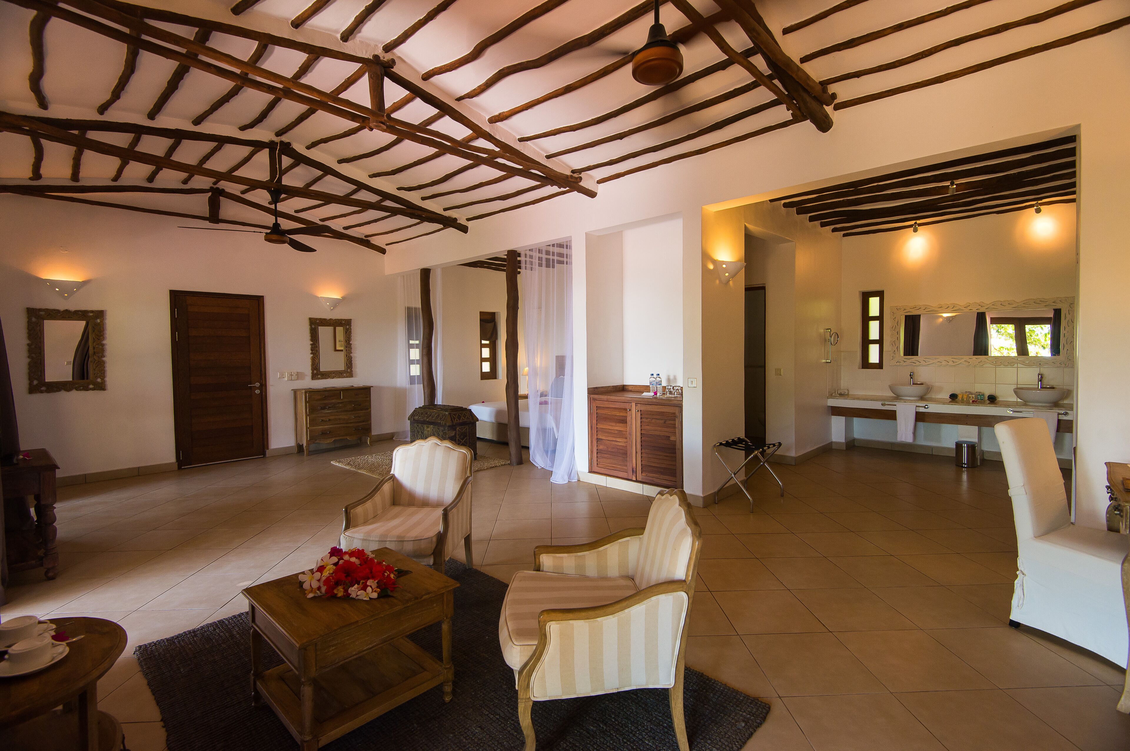 superior villa, 1 bedroom, ocean view | 1 bedroom, frette italian sheets, premium bedding, minibar