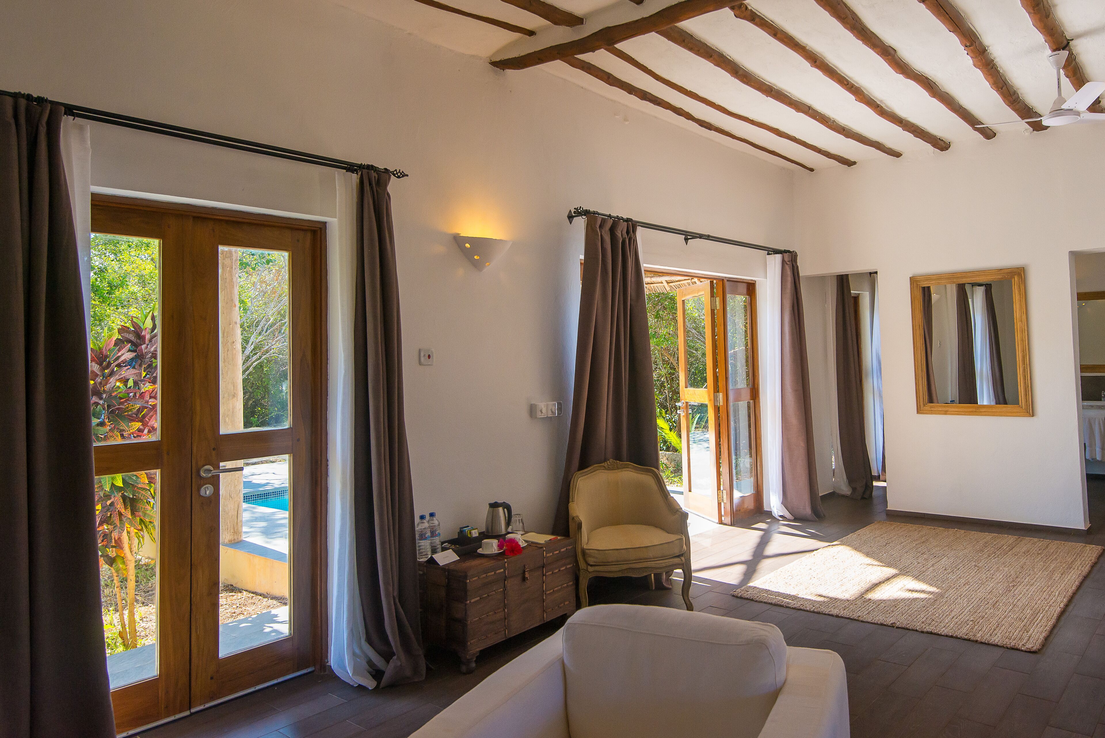 family villa, 1 bedroom, non smoking, garden view | view from room