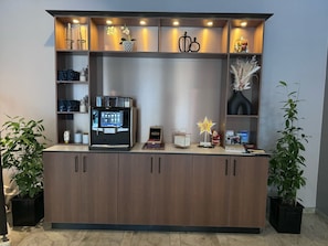 Área de estar no saguão