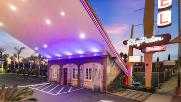 Vue sur la campagne depuis l’hébergement