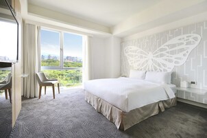 Deluxe kamer, uitzicht op park | Kameruitzicht