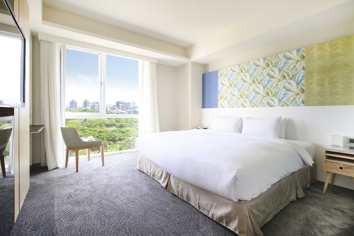 Habitación Deluxe, vista al parque | Ropa de cama de alta calidad, edredón y camas con pillow-top