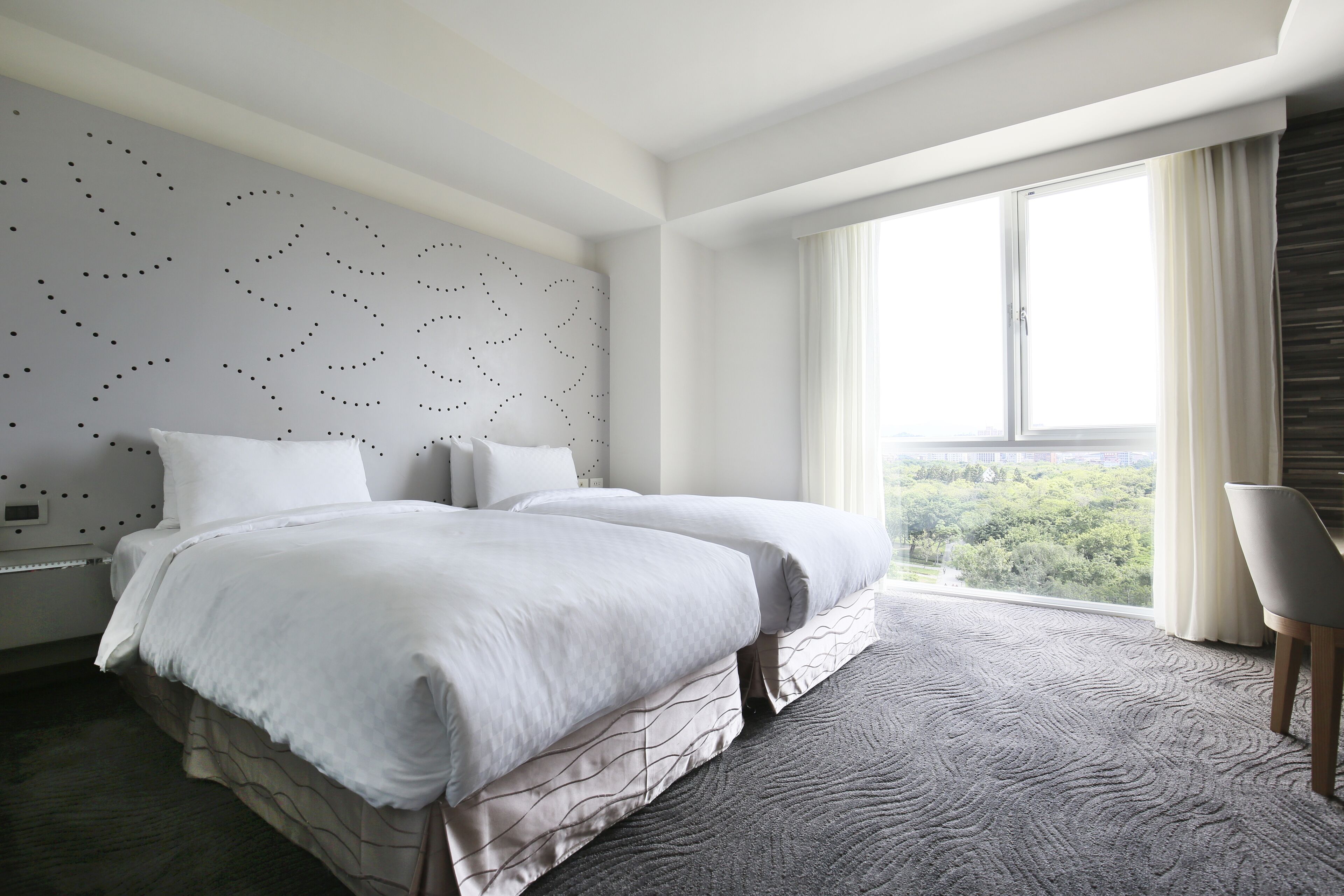 elite twin room, park view | 1 bedroom, premium bedding, down duvets, pillow-top beds