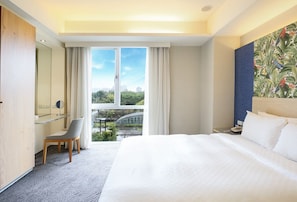 Chambre Double Deluxe, 1 grand lit, vue ville