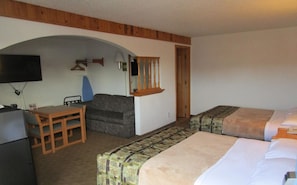 Suite, 2 Queen Beds | Soundproofing, iron/ironing board, free WiFi - North Country Inn & Suites (Mandan)