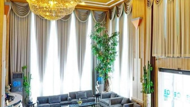 Sitteområde i lobbyen
