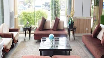 Sala de estar en el lobby