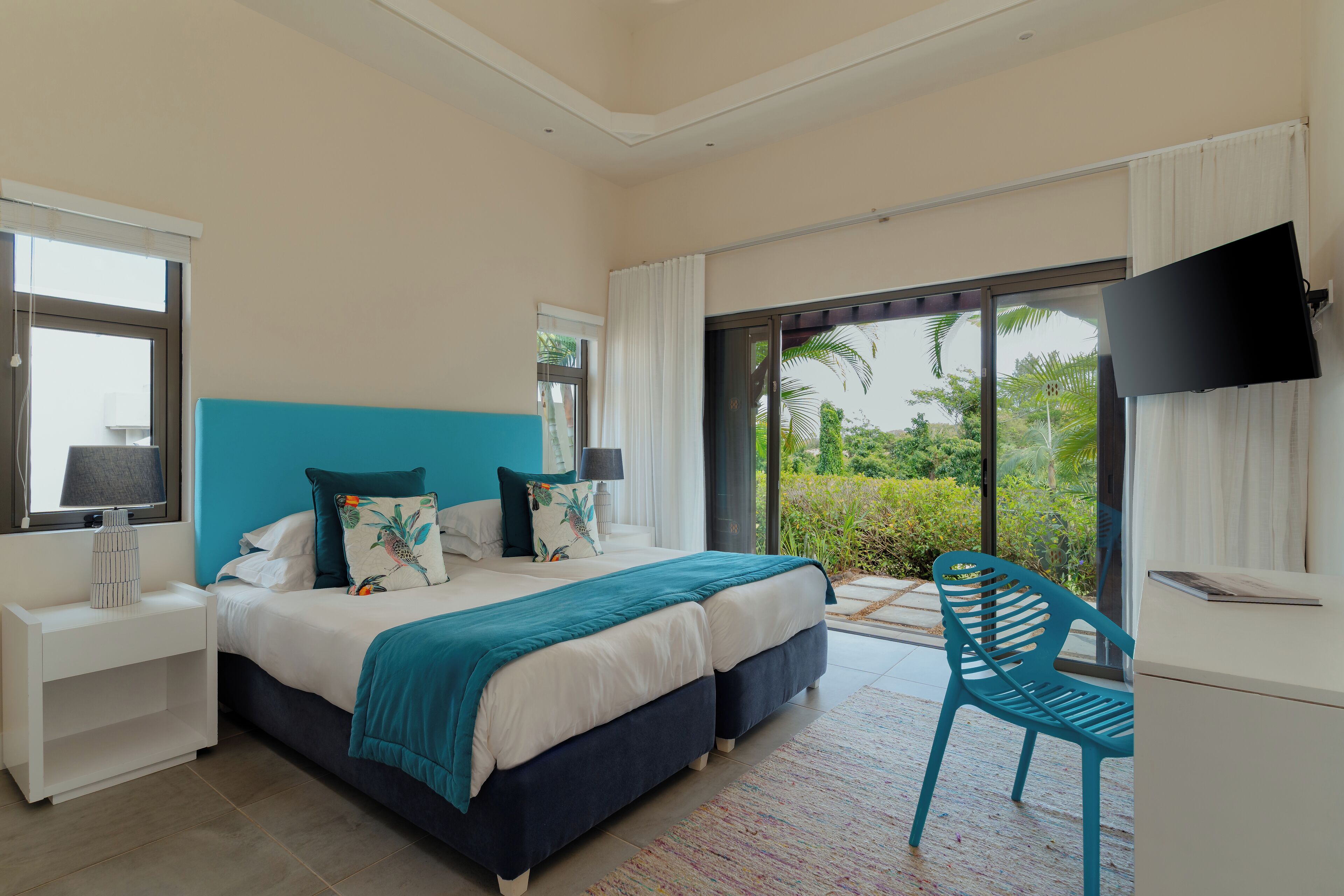 别墅, 3 间卧室 (Pool, Villa 276) | 2 多间卧室、高档床上用品、羽绒被、记忆海绵床垫