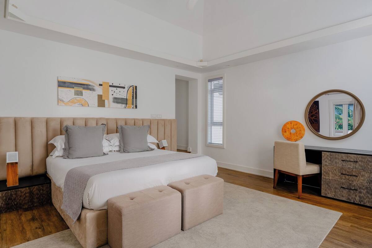 2 chambres, literie de qualité supérieure, couette en duvet d'oie