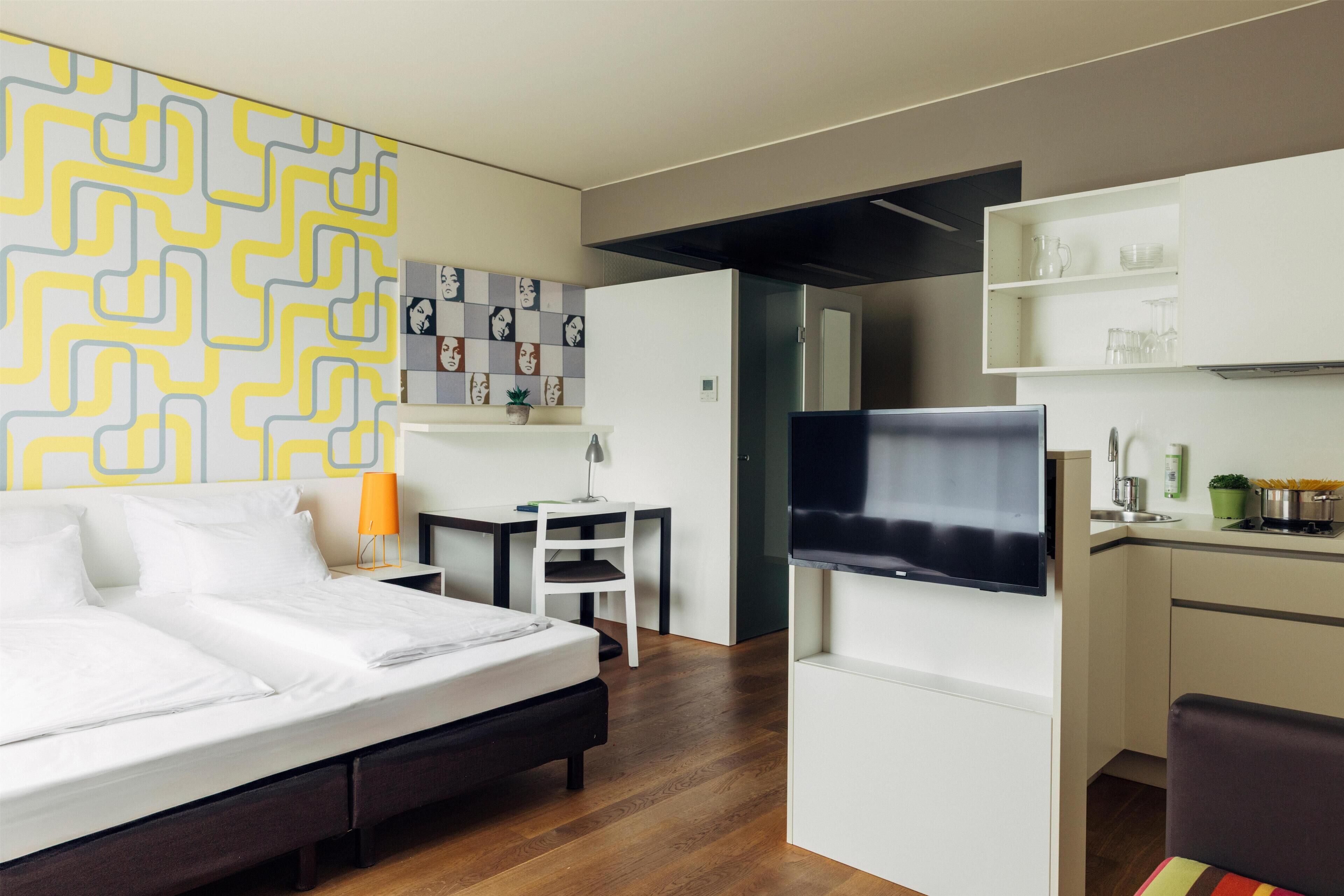 Superior Studio | Hypo-allergenic bedding, in-room safe, desk, soundproofing